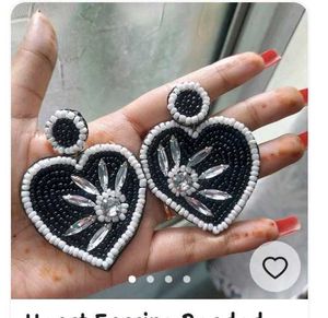 earrings kurti