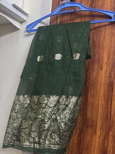 Elegant Green Embroidered Kurta