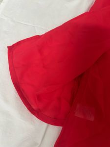 Chic Red Sleeveless Top