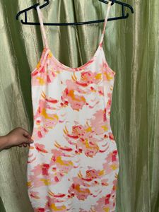 Floral Print Slip Dress