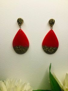 Tropical Leaf Earrings
