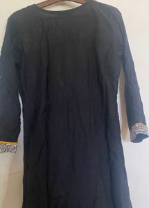 Elegant Black Kurta