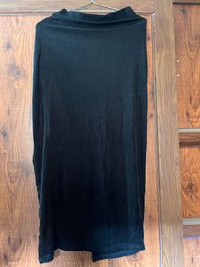 Sleek Black Two-Piece Outfit