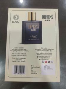 Logic Impress Black Perfume for Men