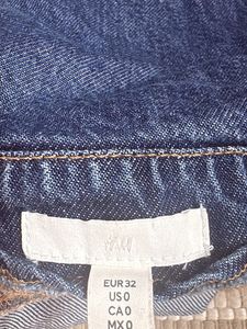 Denim Flared Skirt