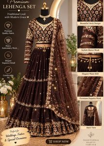 Premium Embellished Lehenga Set