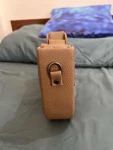 Beige Shoulder Handbag