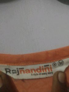 Rajnandhini Coral Kurta Set ( Women's)
