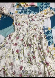 combo of two Floral Print Summer Dress