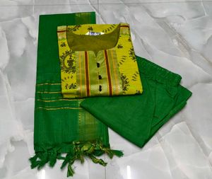 Chettinadu Cotton Shalwar set