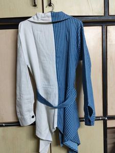 Chic Color Block formal top