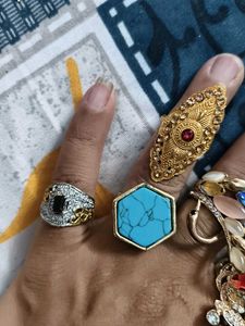 Assorted Fashion Rings combo