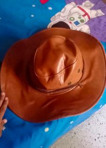 Genuine Leather Cowboy Hat