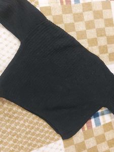 H&amp;M Black Knit Pullover