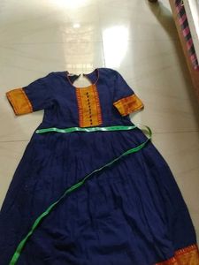 Beautiful Blue Anarkali Dress