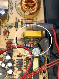 Pigeon favorite 1800w induction cooktop 🚫not work