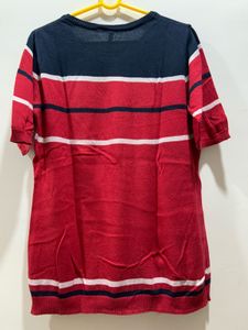 Teamspirit Classic Striped Knit T-shirt