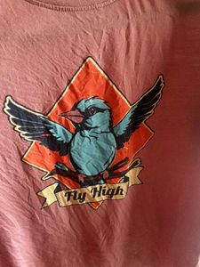 Vintage Fly High Bird T-Shirt