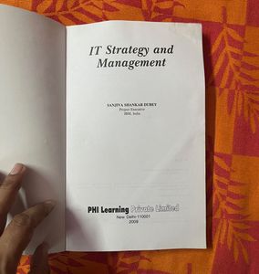 IT Strategy and Management Book