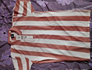 HM striped polo tshirt