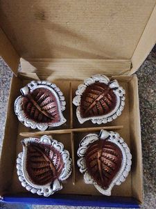 Shubh Sanskaar Clay Diya - Set of 4