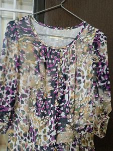 Bohemian Print Short Dress