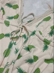 🥰💵Cute Pineapple Print Mini Dress