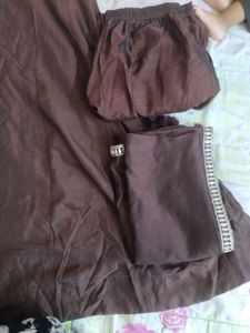 Elegant Brown Kurta Set