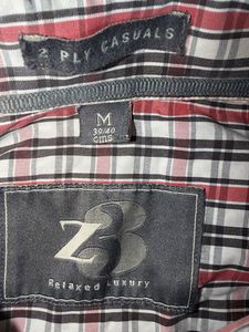 Classic Plaid Long Sleeve Men's Shirt