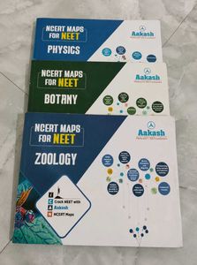 Aakash NCERT Maps for NEET Books