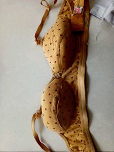 Cute Heart Print Bra padded