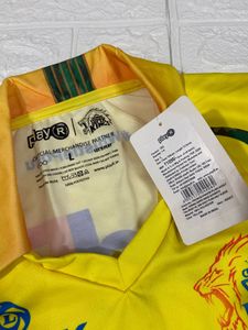 PlayR Men's Yellow Cricket Jersey