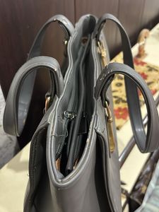 Elegant Gray Tote Bag