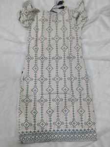 Cotton linen kurta