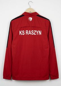 Nike Red Hooded Track Jacket