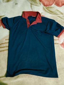 Couple's Polo T-Shirts - Navy Blue