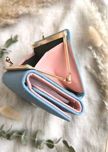 🆕Cute Blue "Forever Young" Wallet