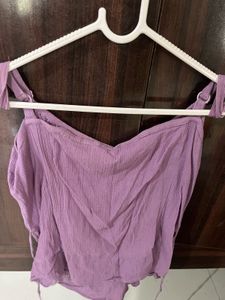 lavender beautiful top