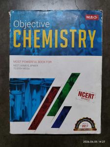 MTG Objective Chemistry for NEET, AIIMS & JIPMER