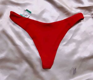 Red Bikini Bottom - New with Tag