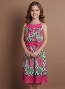 Floral Girls' Dress