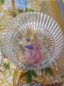 Elegant Crystal Candy Jar