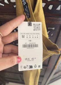 Zara New Celeb Style Cutout Sexy Midis Dress