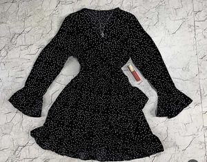 Chic Polka Dot Mini Dress