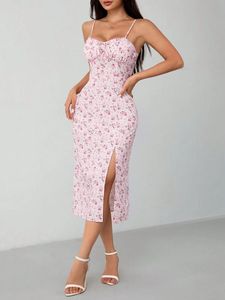Shein Hot  Floral bodycon  Dress