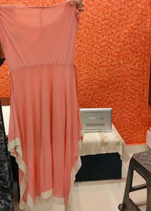 Peach Dress