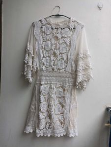 ! Price Drop! Boho Lace Mini Dress