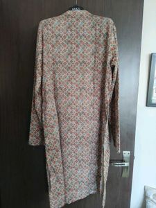 New multi color thread work cotton kurta