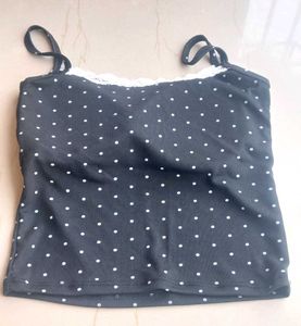 Savana Polka Dot Cami Bra Top