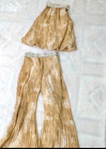 Stylish Green Jumpsuit with Belt Bag